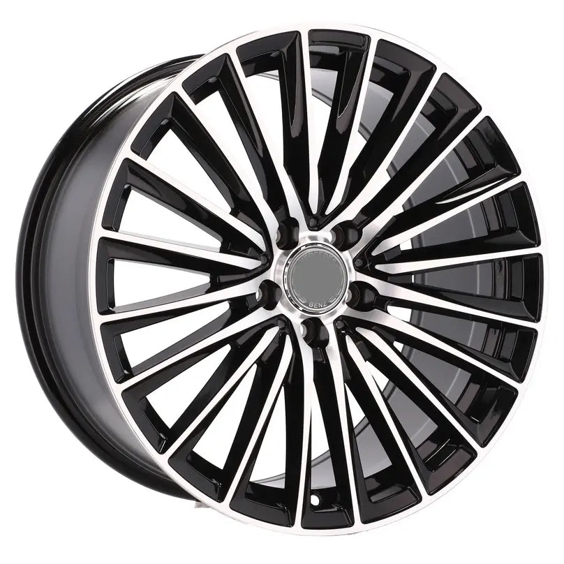 Alu kola pro Mercedes B5909 8.5x18 5x112 ET52 66.6 Black Polished