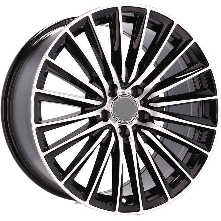 Alu kola pro Mercedes B5909 8x19 5x112 ET40 66.6 Black Polished | Wheelsup.cz