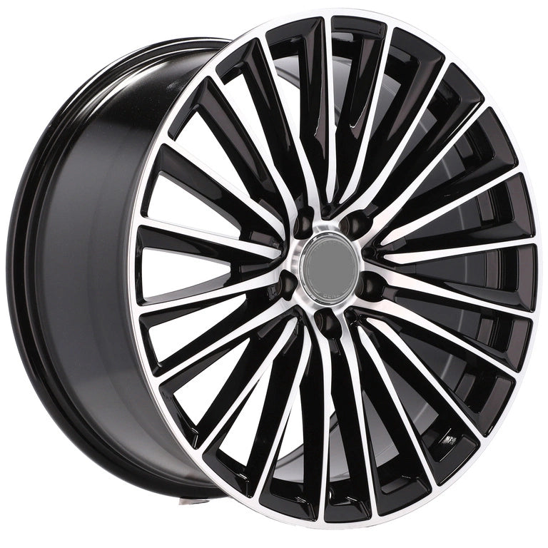 Alu kola pro Mercedes B5909 8x19 5x112 ET40 66.6 Black Polished | Wheelsup.cz