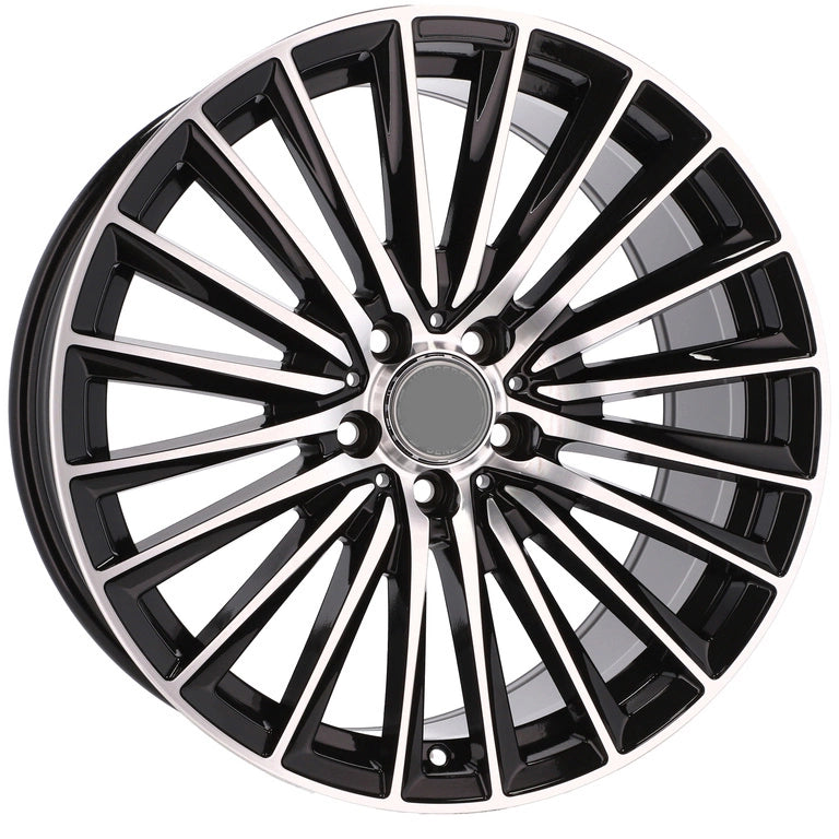 Alu kola pro Mercedes B5909 8x19 5x112 ET43 66.6 Black Polished | Wheelsup.cz