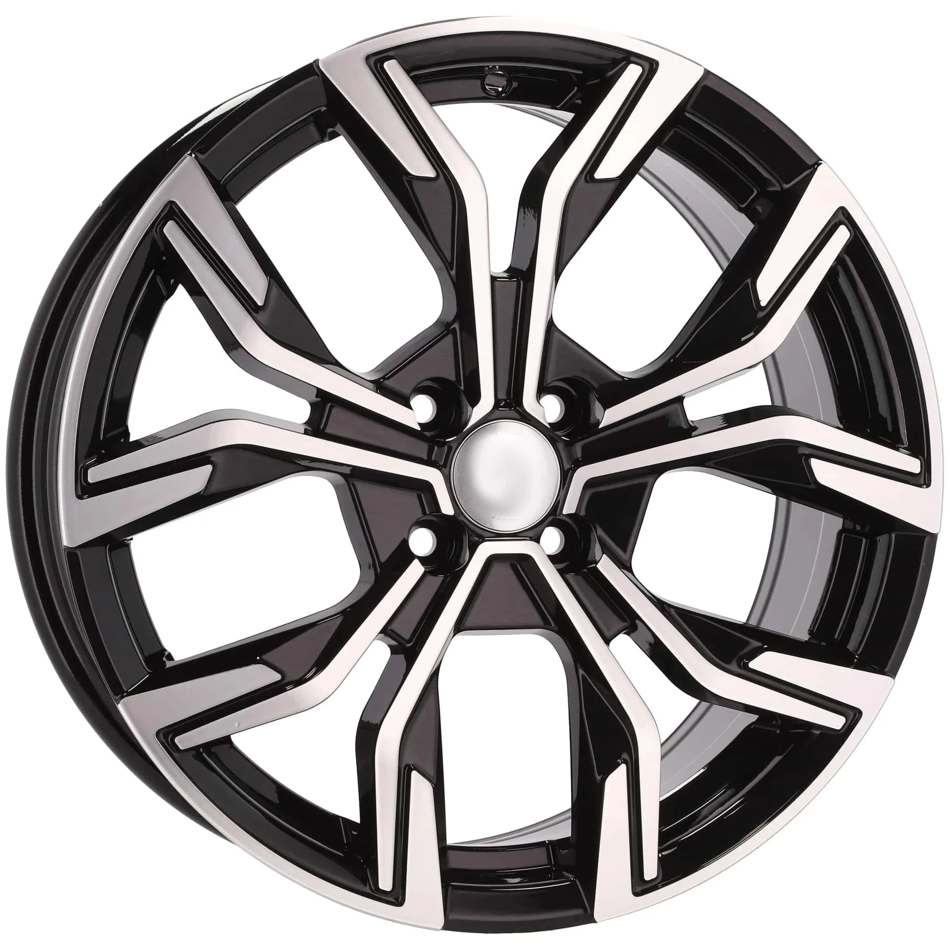 Alu kola pro Renault B5920 7x17 5x114.3 ET43 66.1 Black Polished | Wheelsup.cz