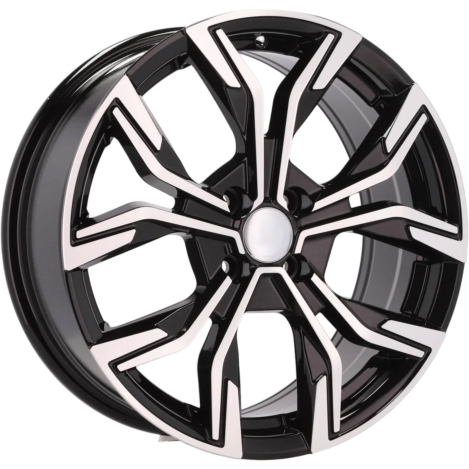 Alu kola pro Renault B5920 7x17 5x114.3 ET35 66.1 Black Polished | Wheelsup.cz