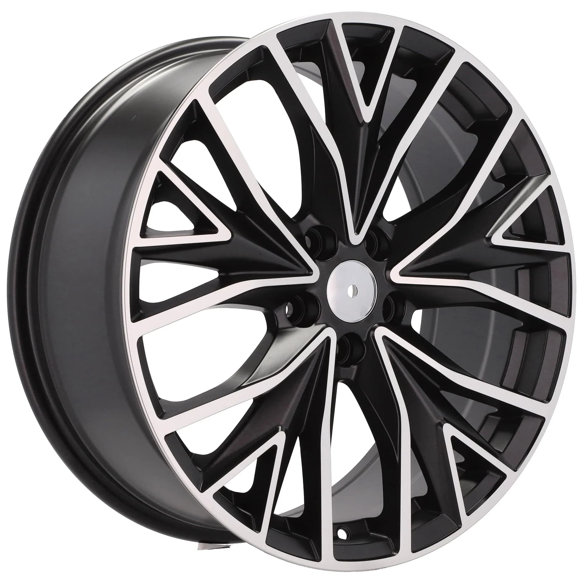 Alu kola pro Cupra B5922 8x19 5x112 ET49 57.1 Black Polished Half Matt | Wheelsup.cz