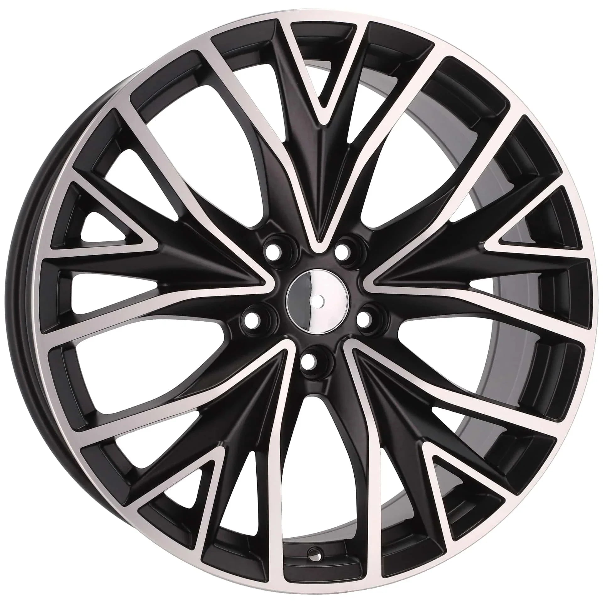 Alu kola pro Cupra B5922 8x19 5x112 ET49 57.1 Black Polished Half Matt | Wheelsup.cz