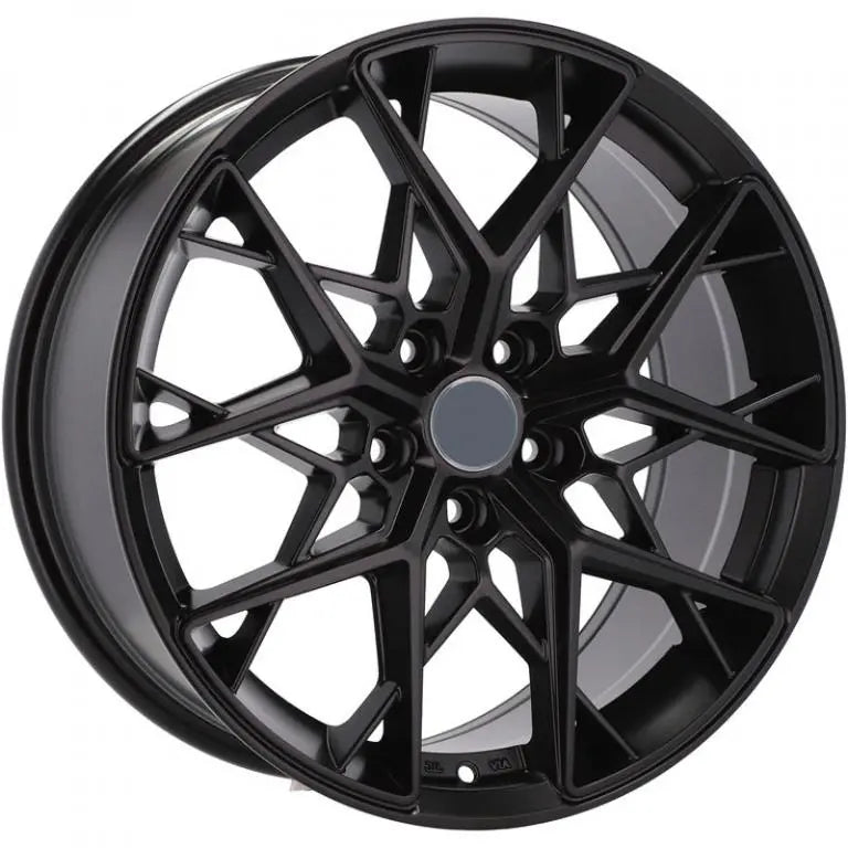 Alu kola Racing Line B5929 7.5x17 5x114.3 ET40 73.1 Black Half Matt | Wheelsup.cz