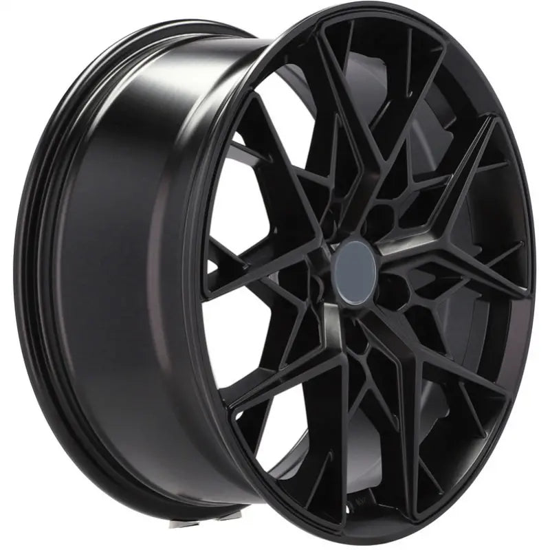 Alu kola Racing Line B5929 7.5x17 5x114.3 ET40 73.1 Black Half Matt | Wheelsup.cz