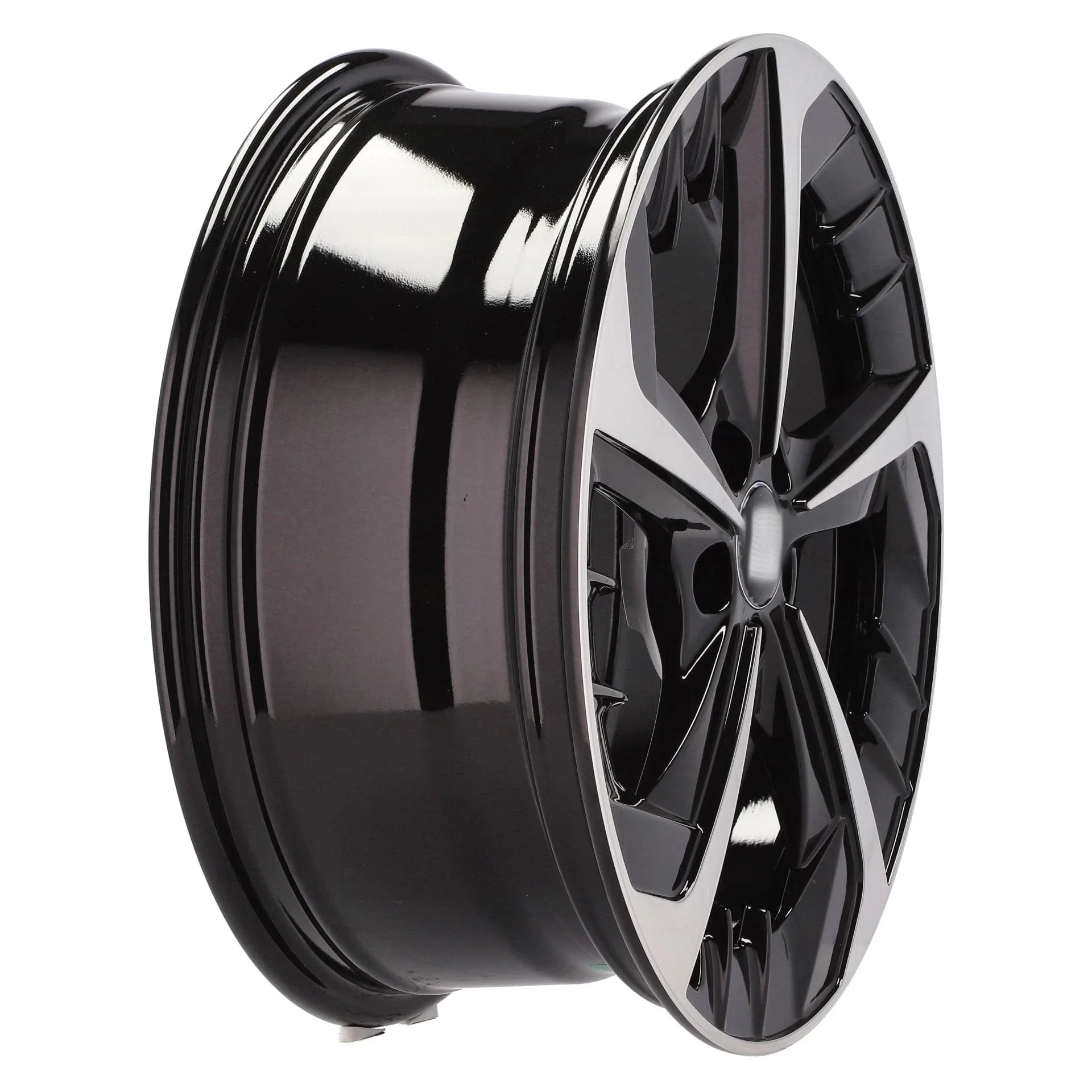 Alu kola pro Seat B5943 7x17 5x100 ET51 Black Polished | Wheelsup.cz