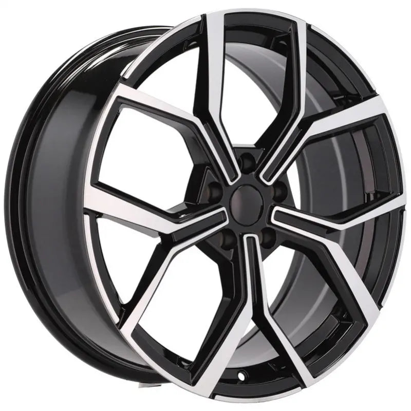 Alu kola pro Volkswagen B5952 7.5x18 5x100 ET45 57.1 Black Polished | Wheelsup.cz