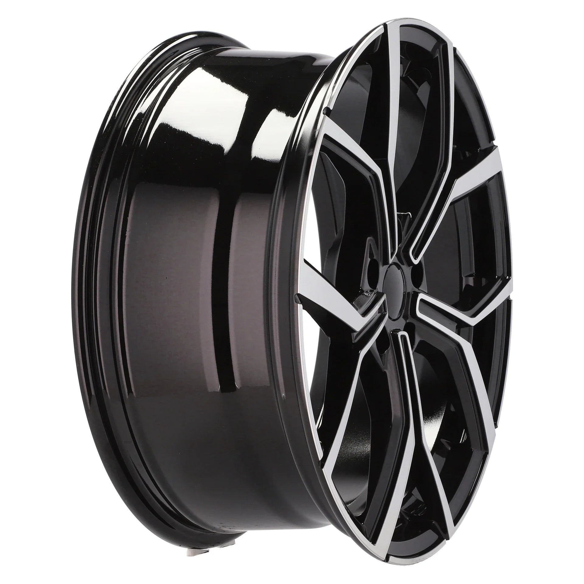 Alu kola pro Volkswagen B5952 7.5x18 5x112 ET40 Black Polished | Wheelsup.cz