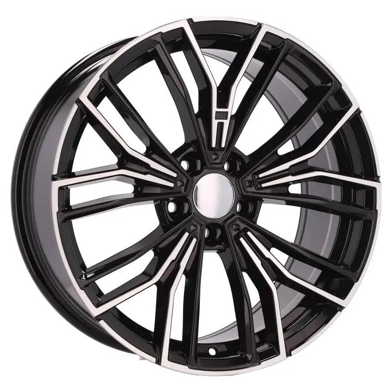 Alu kola pro BMW B5964 8x18 5x112 ET30 66.6 Black Polished | Wheelsup.cz