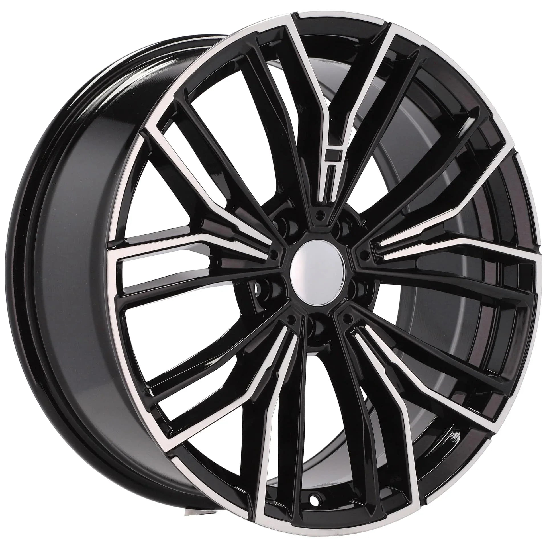 Alu kola pro BMW B5964 8x20 5x112 ET30 66.6 Black Polished | Wheelsup.cz