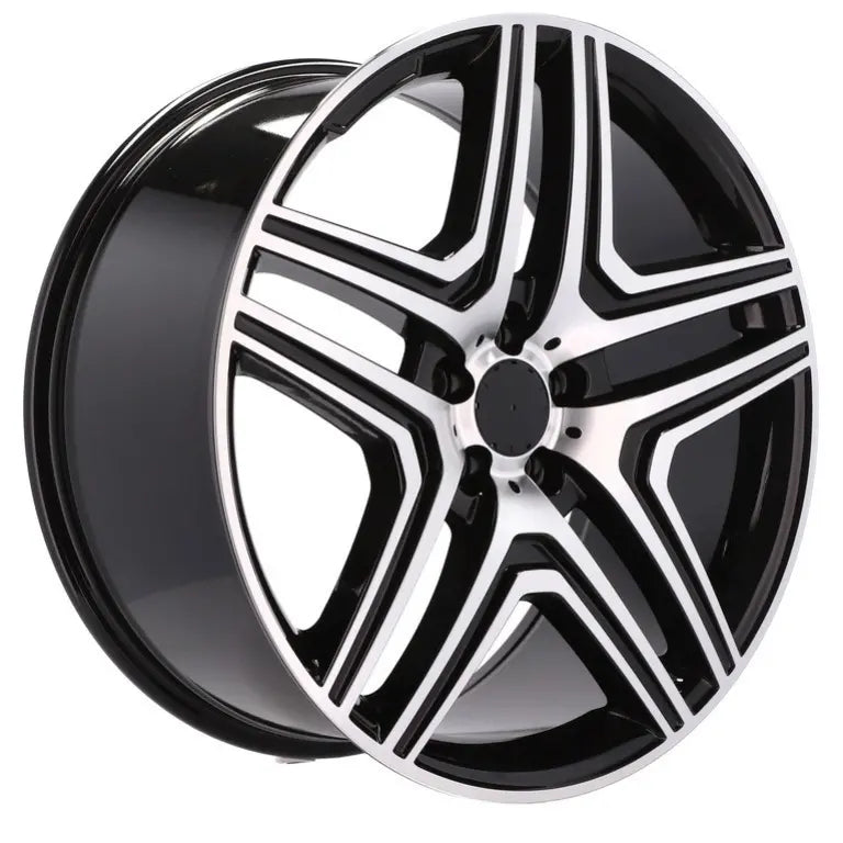 Alu kola pro Mercedes BK206 9x20 5x112 ET40 66.6 Black Polished | Wheelsup.cz