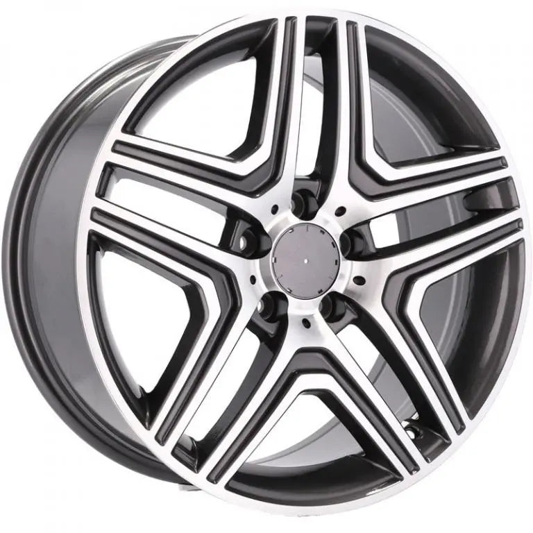 Alu kola pro Mercedes BK206 9x20 5x112 ET48 66.6 Grey Polished | Wheelsup.cz