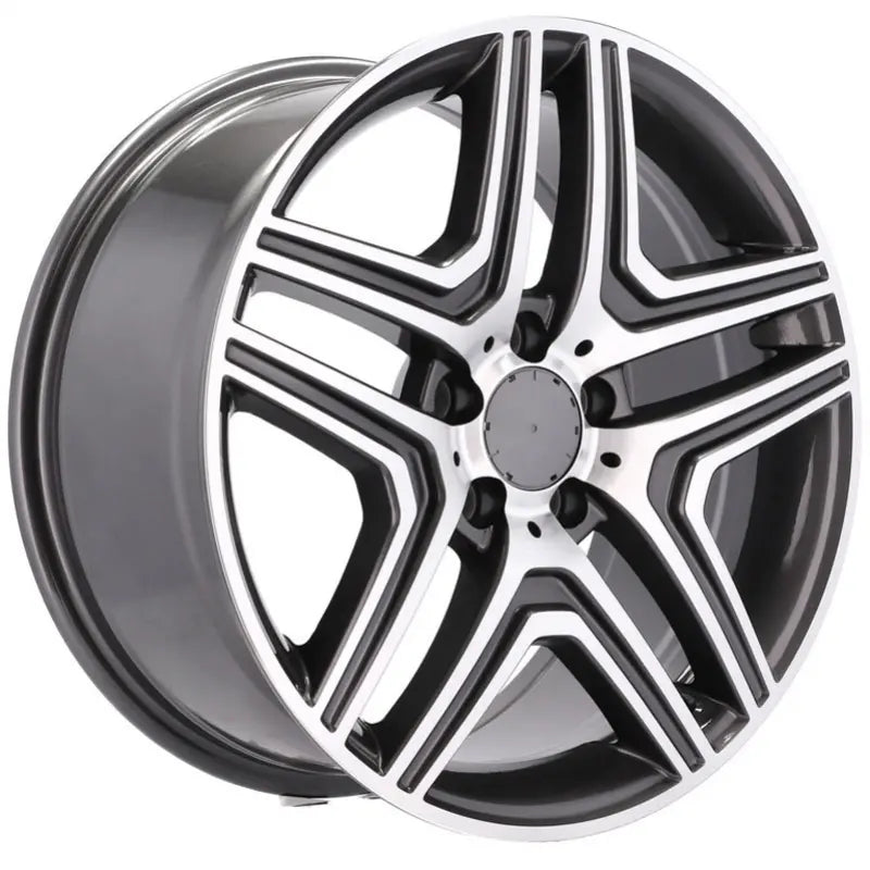 Alu kola pro Mercedes BK206 9x20 5x112 ET48 66.6 Grey Polished | Wheelsup.cz