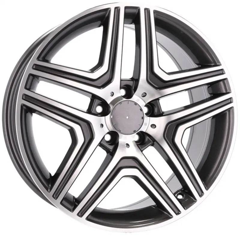 Alu kola pro Mercedes BK206 9x20 5x112 ET48 66.6 Grey Polished | Wheelsup.cz