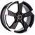 Alu kola pro Audi BK217 8x18 5x112 ET45 66.6 Black Polished