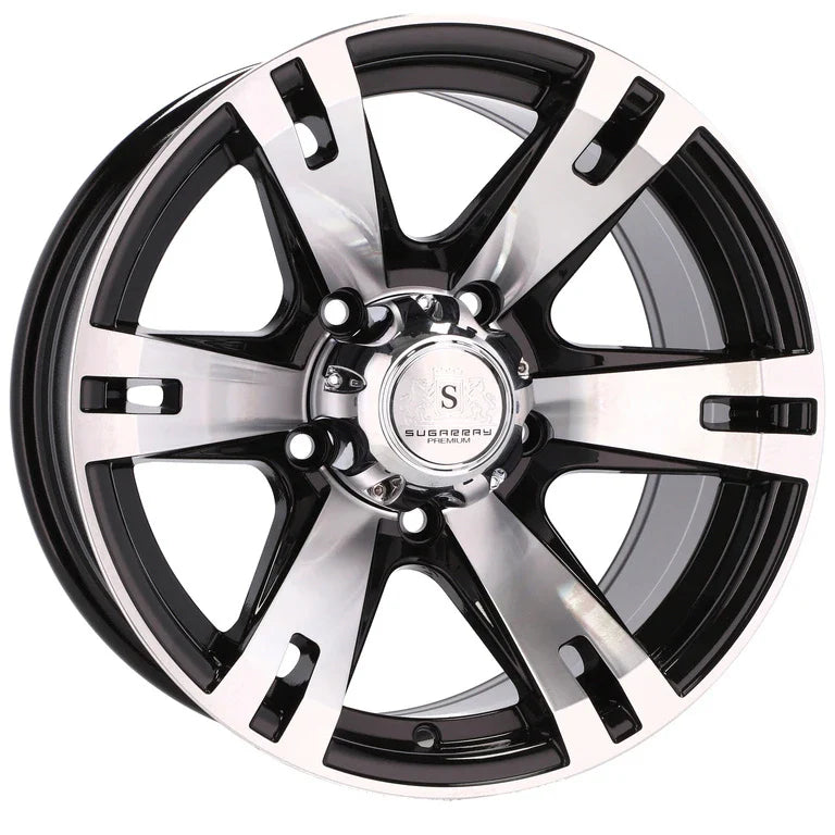 Alu kola pro Offroad BK311 8x16 5x139.7 ET0 110.5 Black Polished | Wheelsup.cz
