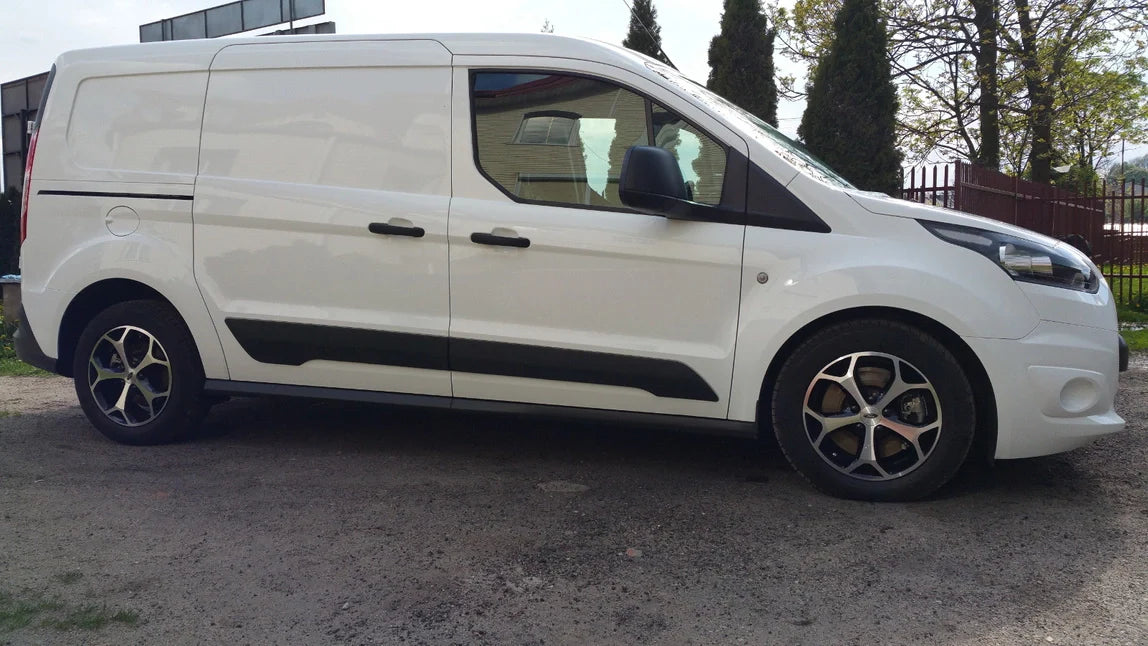 Alu kola pro Ford BK386 8x18 5x108 ET50 63.4 Black Polished | Wheelsup.cz