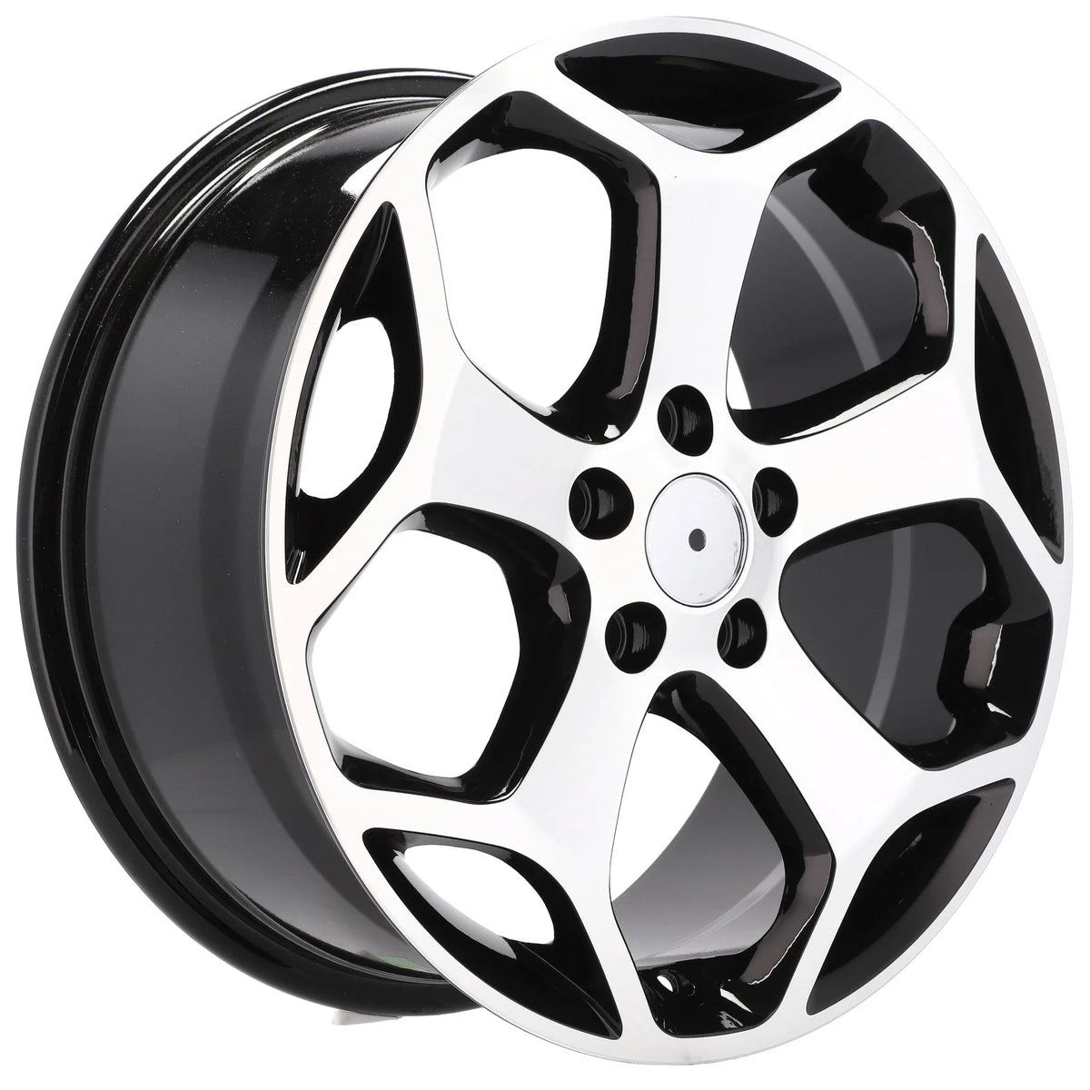 Alu kola pro Ford BK386 8x18 5x108 ET50 63.4 Black Polished | Wheelsup.cz