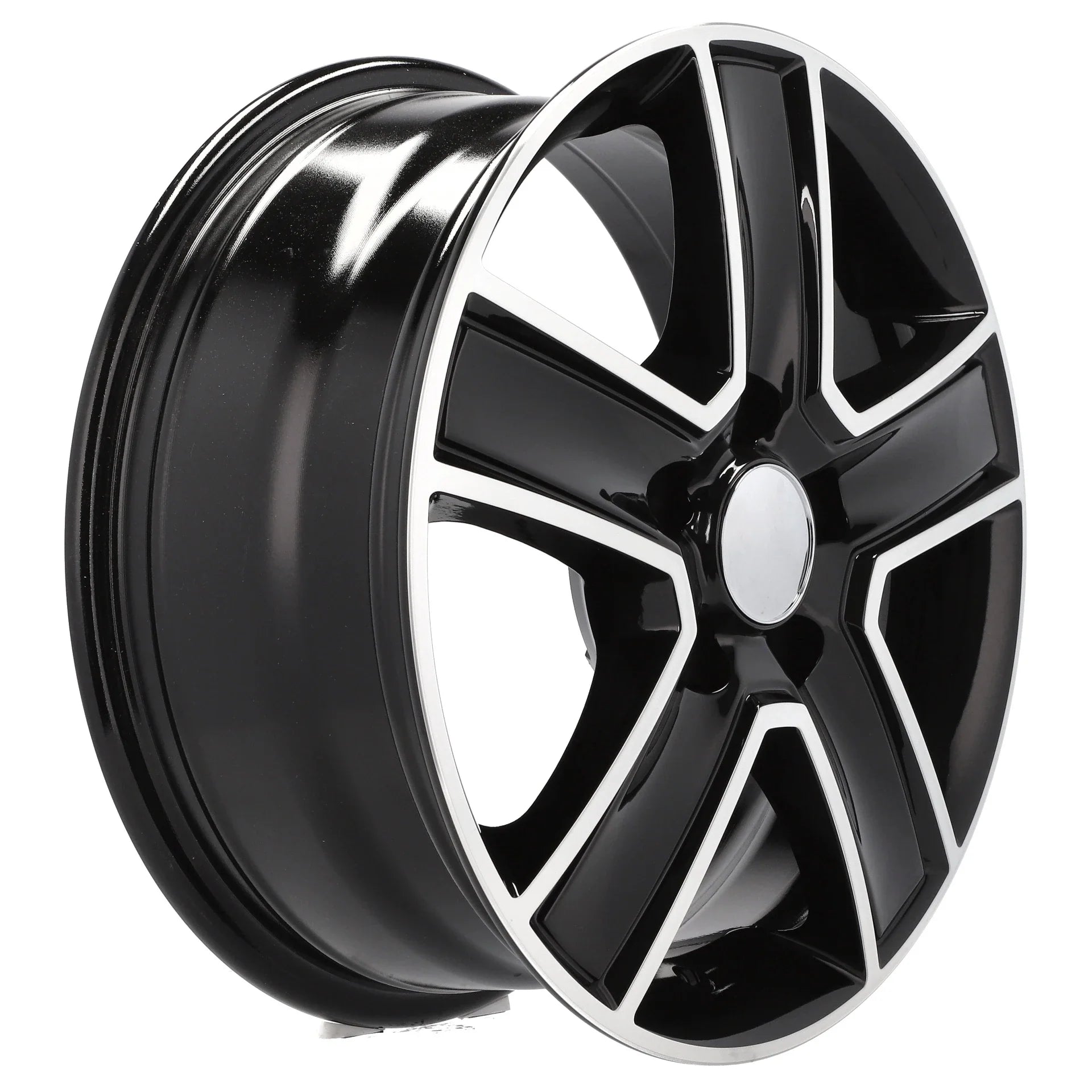 Alu kola pro Mercedes BK473 6.5x15 5x130 ET50 84.1 Black Polished | Wheelsup.cz