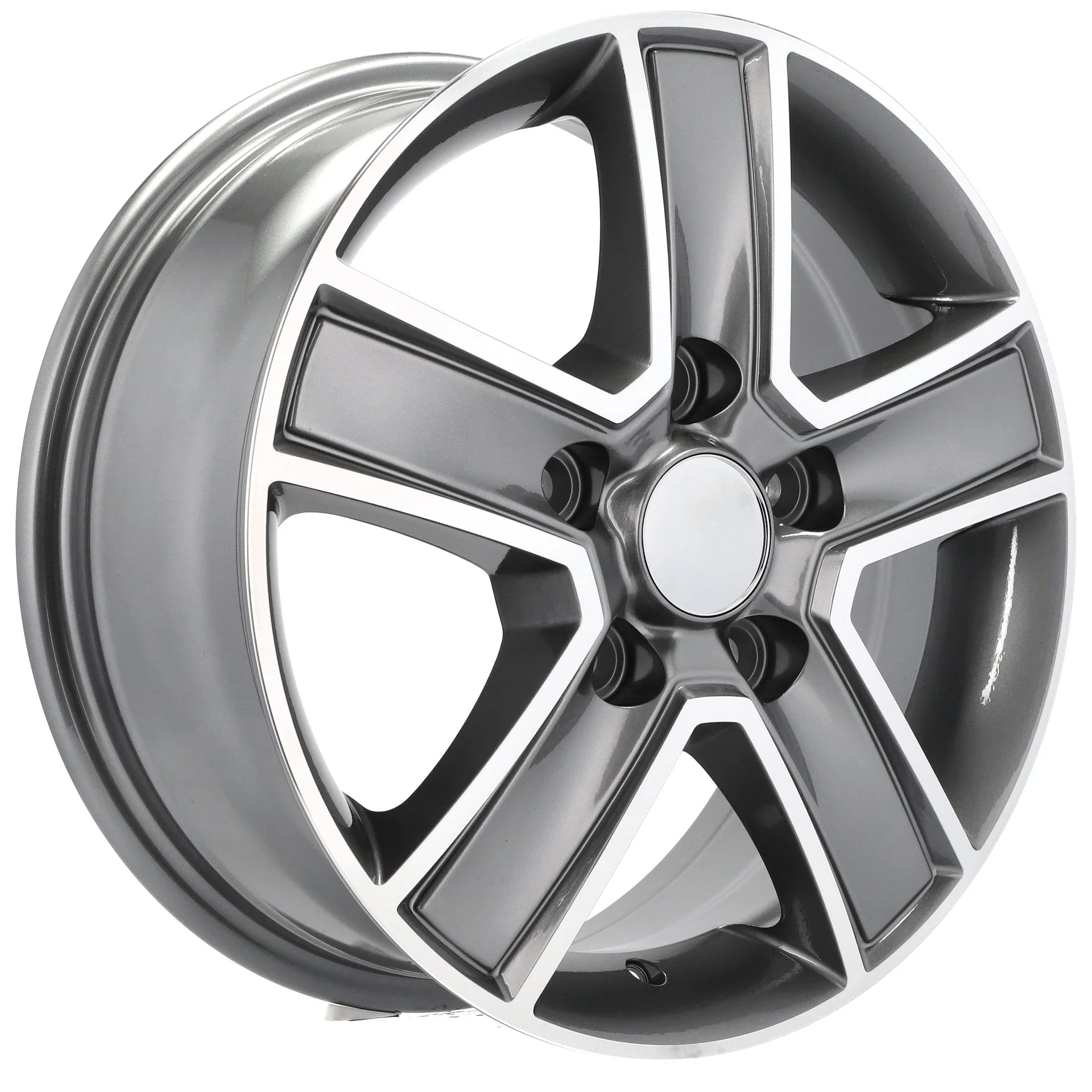 Alu kola pro Mercedes BK473 6.5x15 5x130 ET50 84.1 Grey Polished | Wheelsup.cz