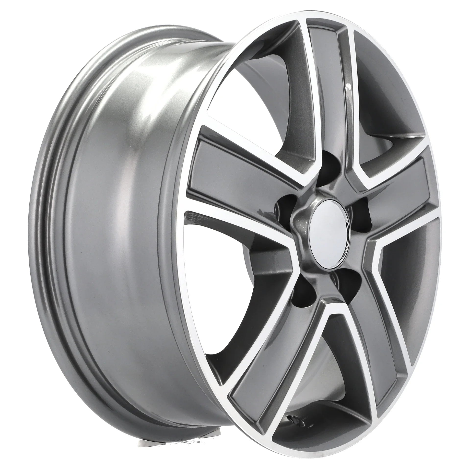 Alu kola pro Mercedes BK473 6.5x15 5x130 ET50 84.1 Grey Polished | Wheelsup.cz