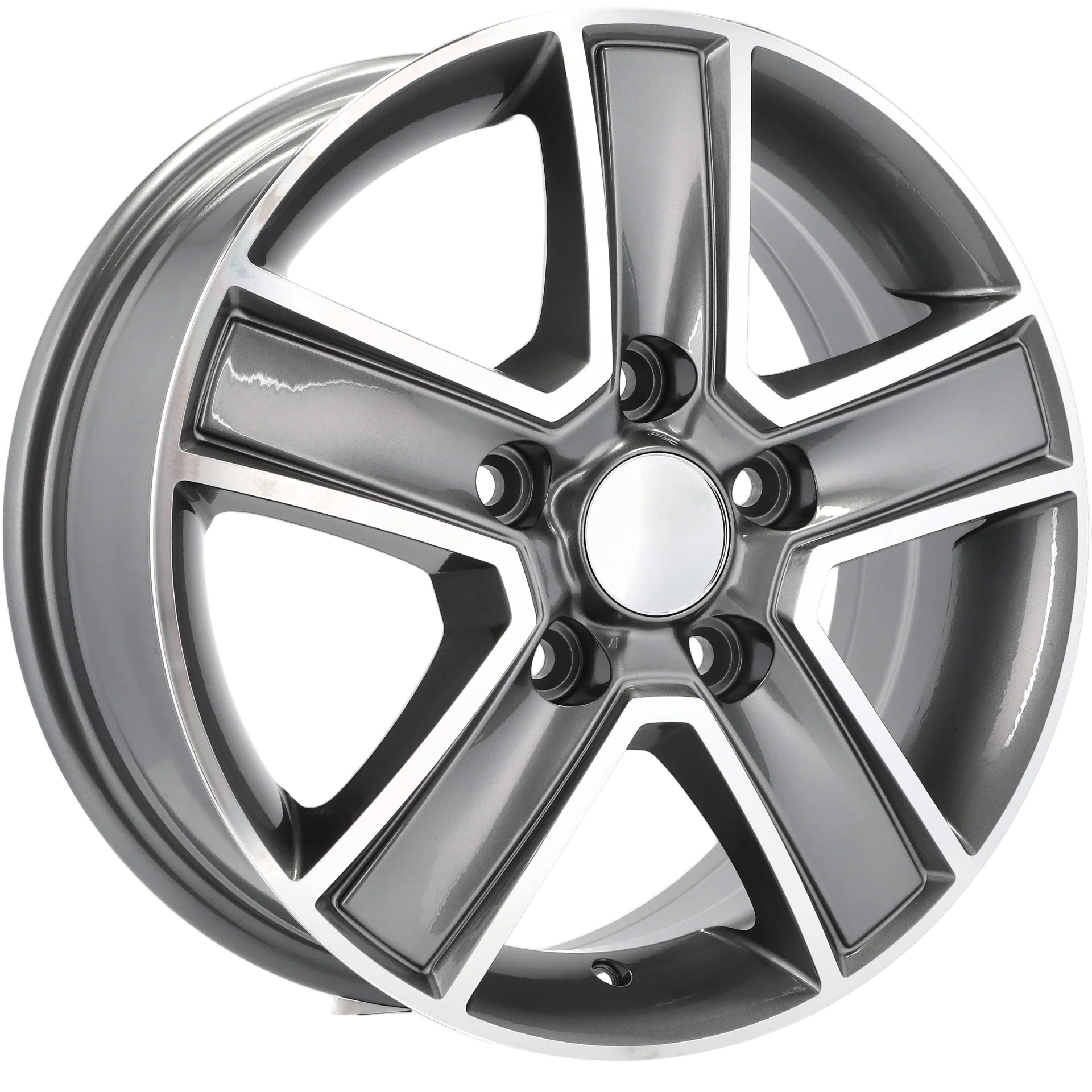 Alu kola pro Renault BK473 6.5x16 5x114.3 ET50 66.1 Grey Polished | Wheelsup.cz