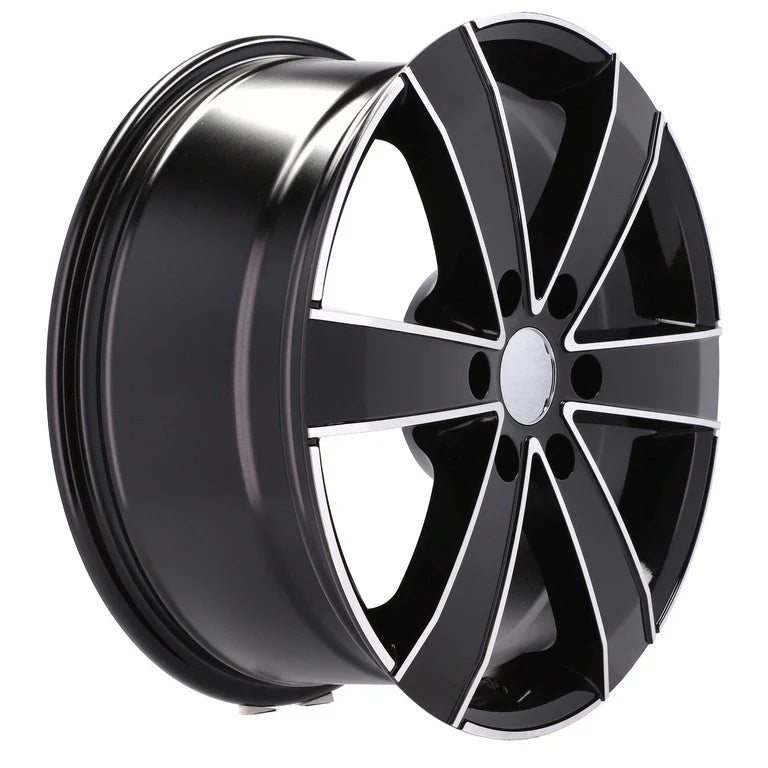 Alu kola pro Mercedes BK474 8x18 6x130 ET50 84.1 Black Polished | Wheelsup.cz