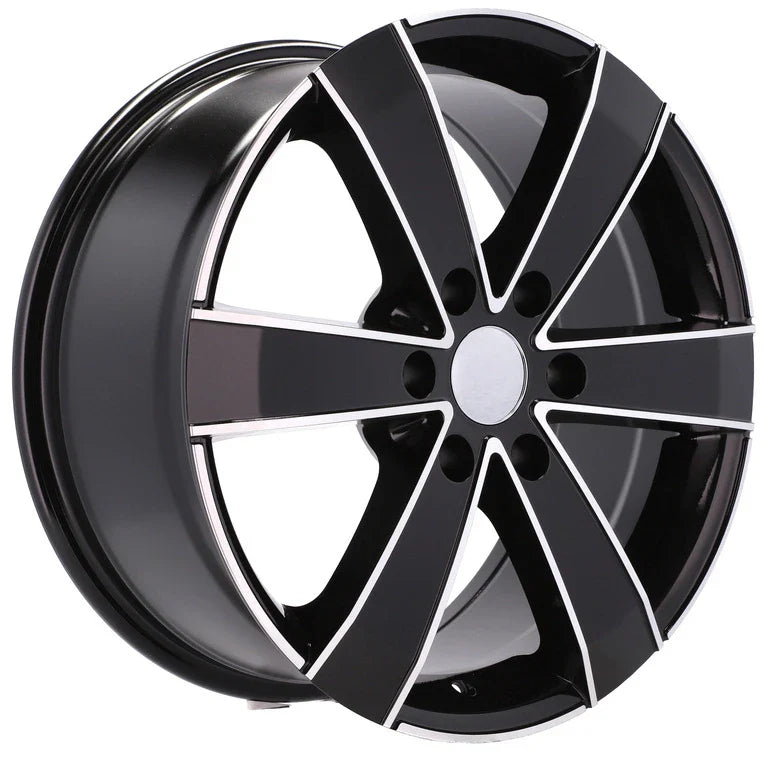 Alu kola pro Mercedes BK474 8x18 6x130 ET50 84.1 Black Polished | Wheelsup.cz