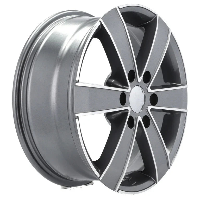 Alu kola pro Mercedes BK474 7x16 6x130 ET60 84.1 Grey Polished | Wheelsup.cz