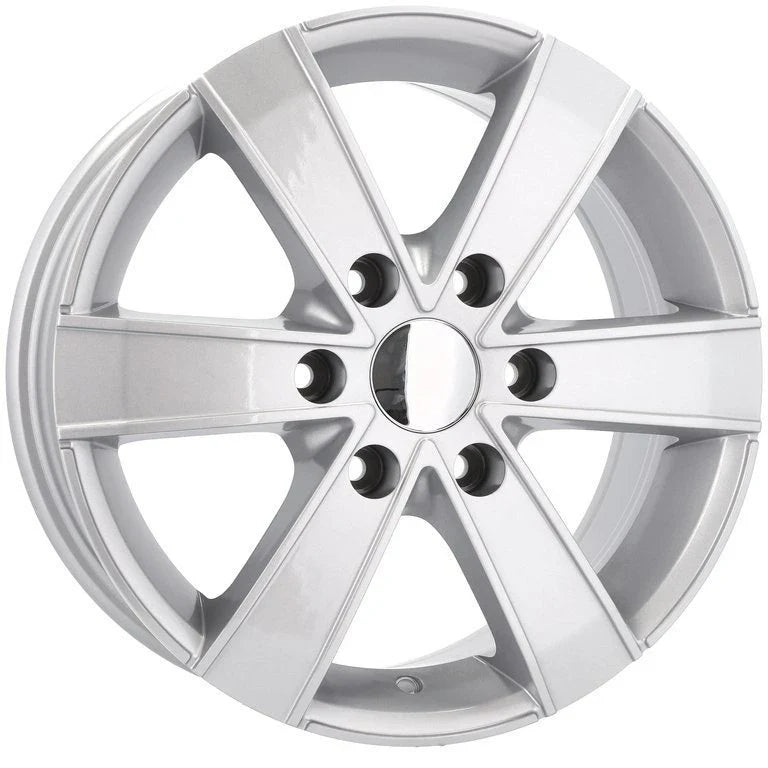 Alu kola pro Mercedes BK474 7x16 6x130 ET60 84.1 Silver | Wheelsup.cz
