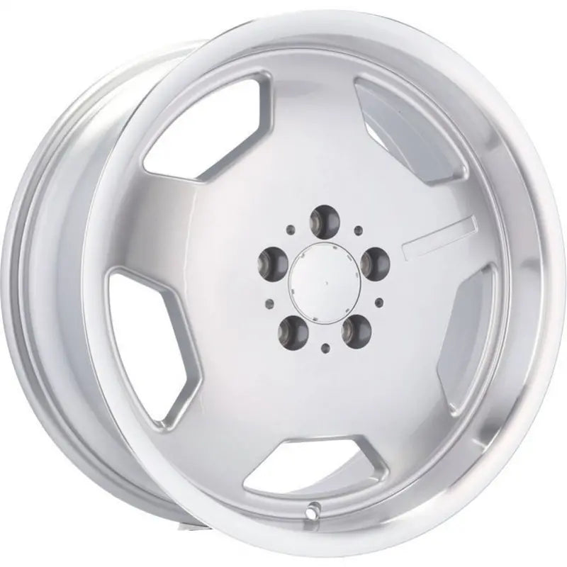 Alu kola pro Mercedes BK632 8x17 5x112 ET35 66.6 Silver & Polished Lip | Wheelsup.cz