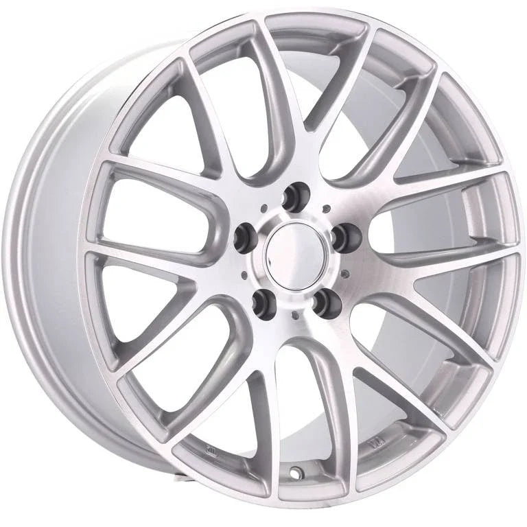 Alu kola pro BMW BK663 9.5x18 5x120 ET38 72.6 Machined Silver | Wheelsup.cz