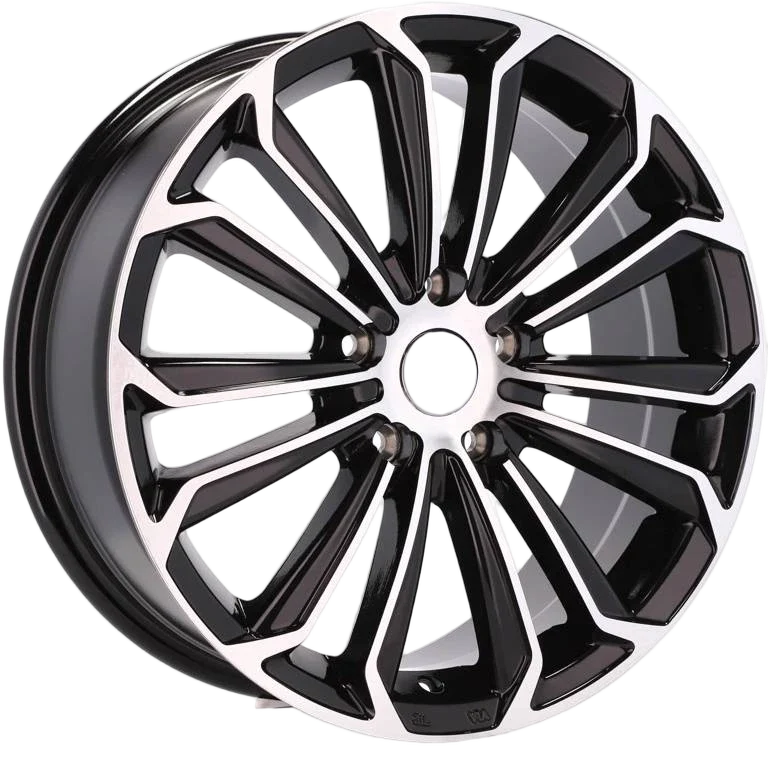 Alu kola pro Toyota BK667 6x15 5x114.3 ET40 60.1 Black Polished | Wheelsup.cz