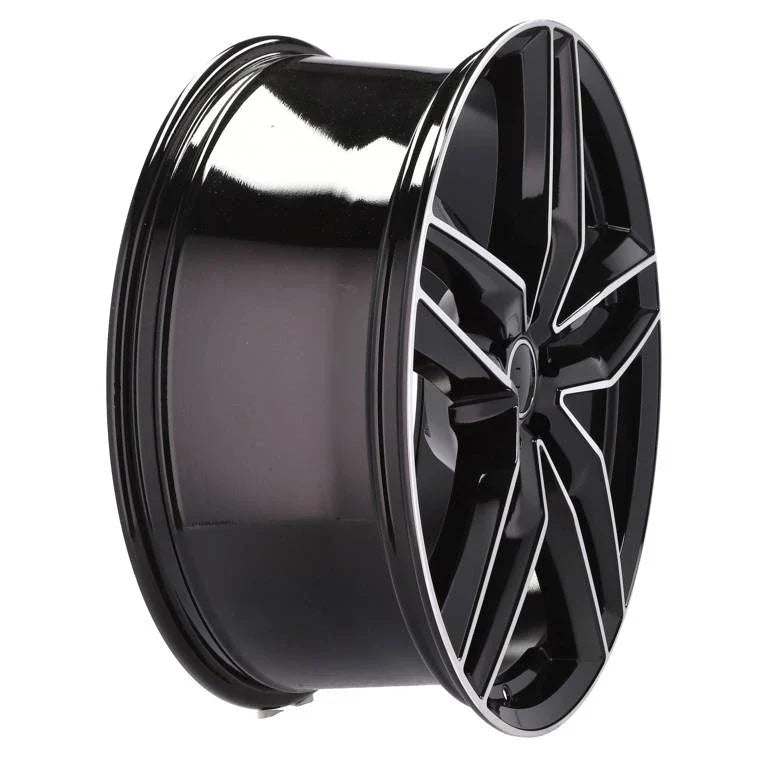 Alu kola pro Audi BK690 7.5x17 5x112 ET45 66.6 Black Polished | Wheelsup.cz
