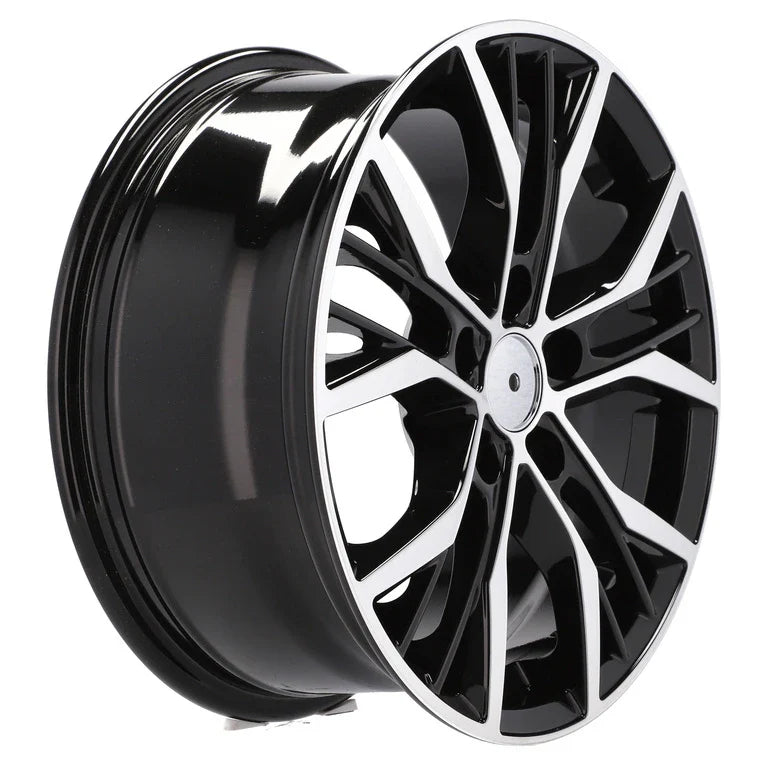 Alu kola pro Volkswagen BK713 7.5x17 5x112 ET45 57.1 Black Polished | Wheelsup.cz