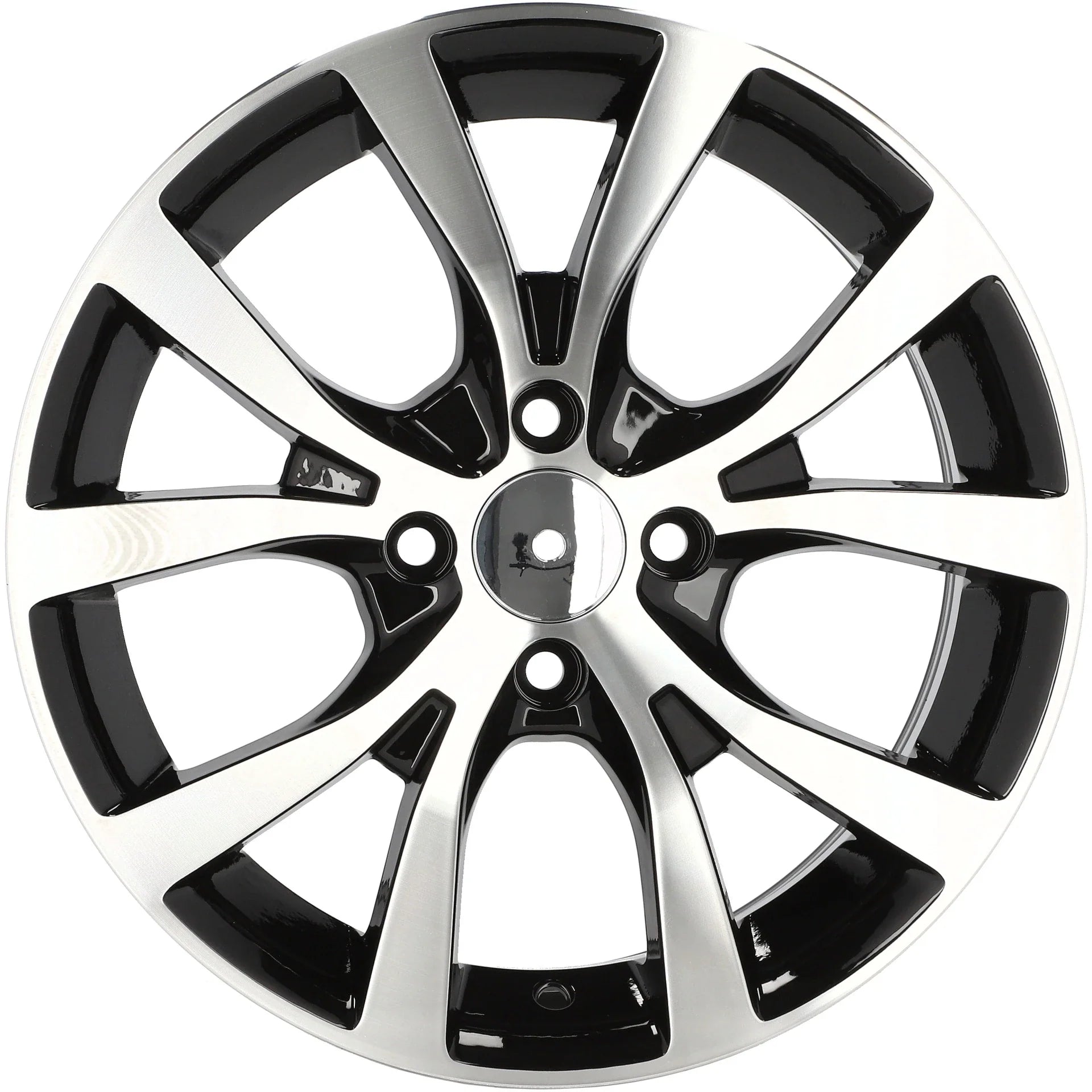 Alu kola pro Hyundai BK715 6.5x15 4x100 ET40 54.1 Black Polished | Wheelsup.cz