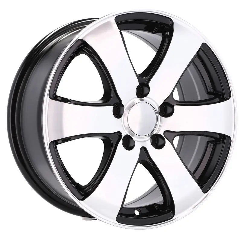 Alu kola Racing Line BK747 7x16 5x108 ET46 65.1 Black Polished | Wheelsup.cz