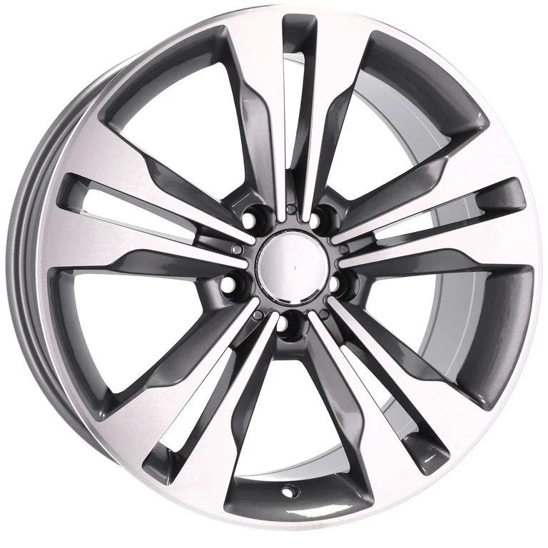 Alu kola pro Mercedes BK754 7.5x17 5x112 ET44 66.6 Grey Polished | Wheelsup.cz