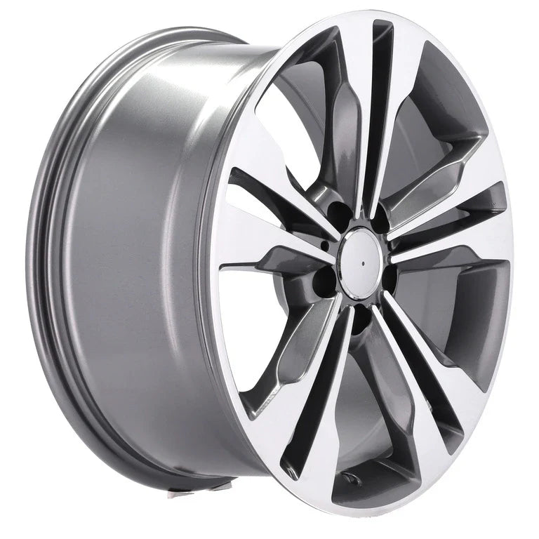 Alu kola pro Mercedes BK754 7.5x17 5x112 ET44 66.6 Grey Polished | Wheelsup.cz