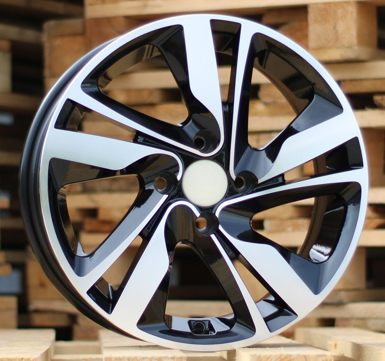 Alu kola Racing Line BK813 6x16 4x100 ET50 černá, Hyundai WheelsUp