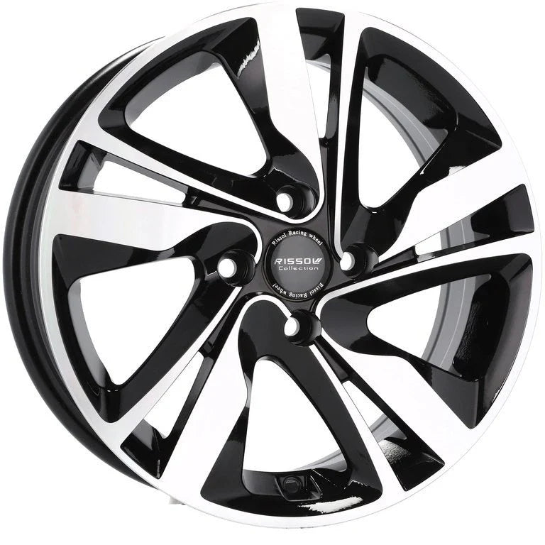 Alu kola pro Hyundai BK813 6x16 4x100 ET50 Black Polished | Wheelsup.cz