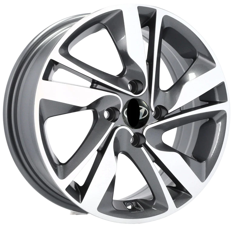Alu kola pro Hyundai BK813 6x15 4x100 ET46 54.1 Grey Polished | Wheelsup.cz