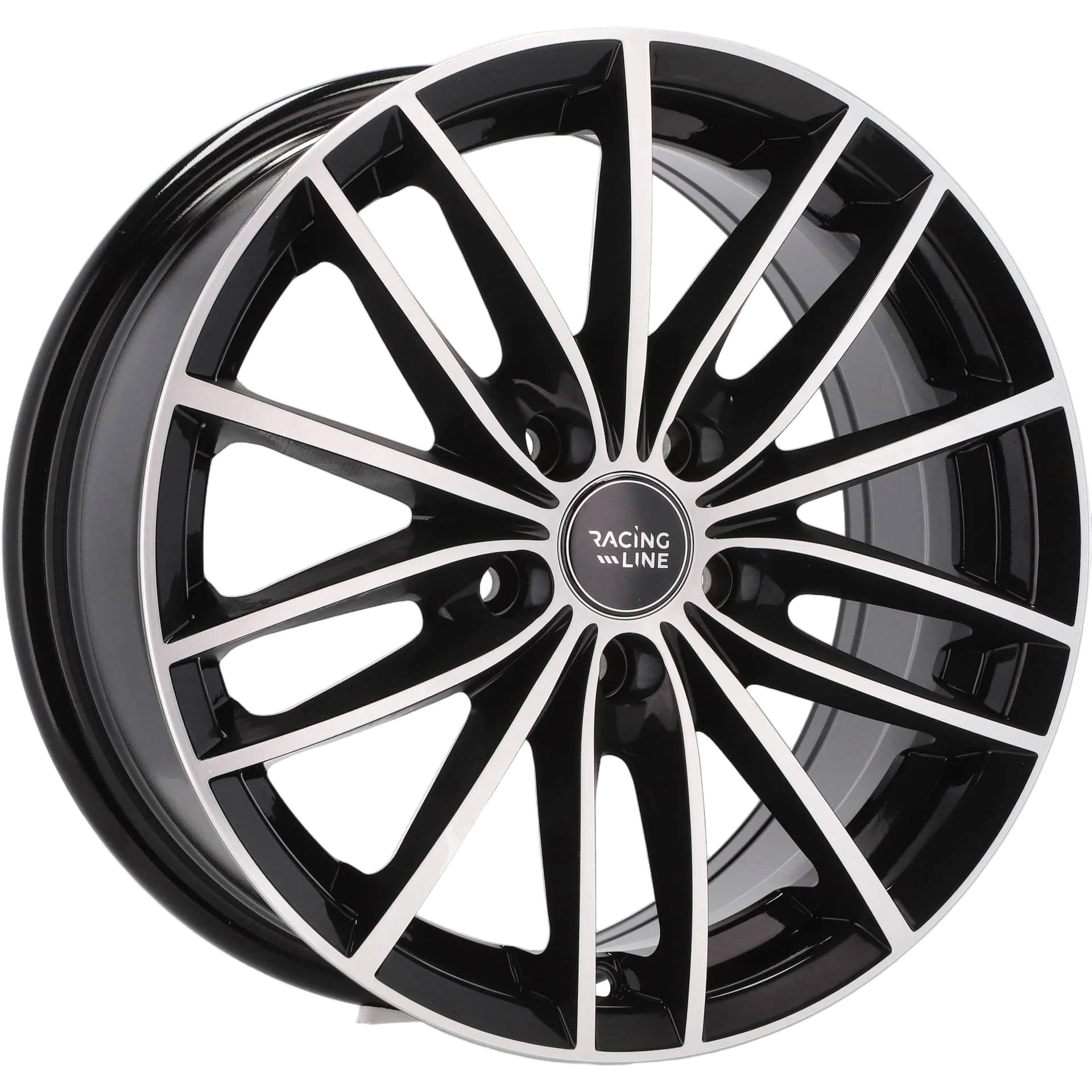 Alu kola Racing Line BK926 6.5x15 5x100 ET40 57.1 Black Polished | Wheelsup.cz