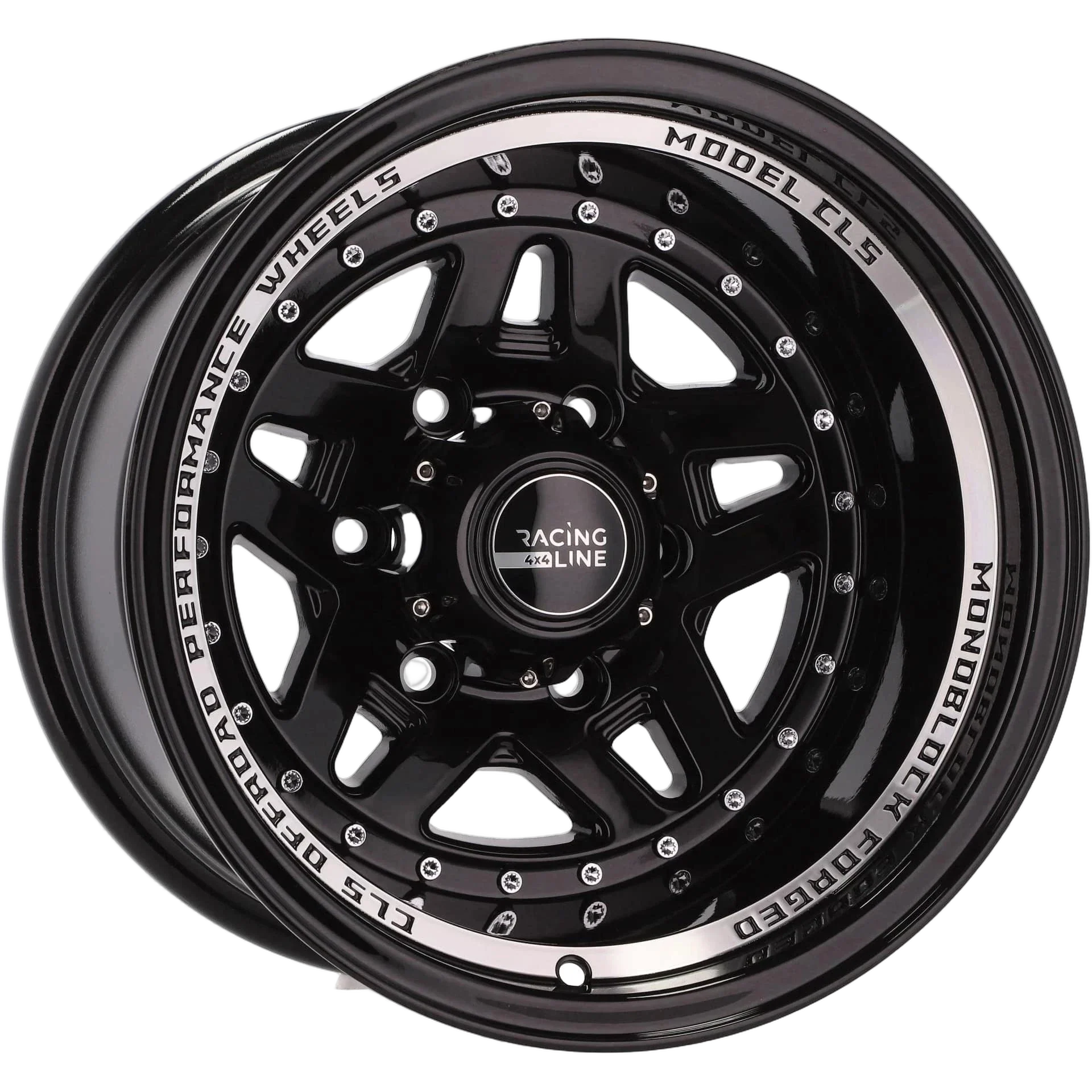 Alu kola pro Offroad BK936 10x15 5x139.7 ET-44 110.1 Black Polished | Wheelsup.cz
