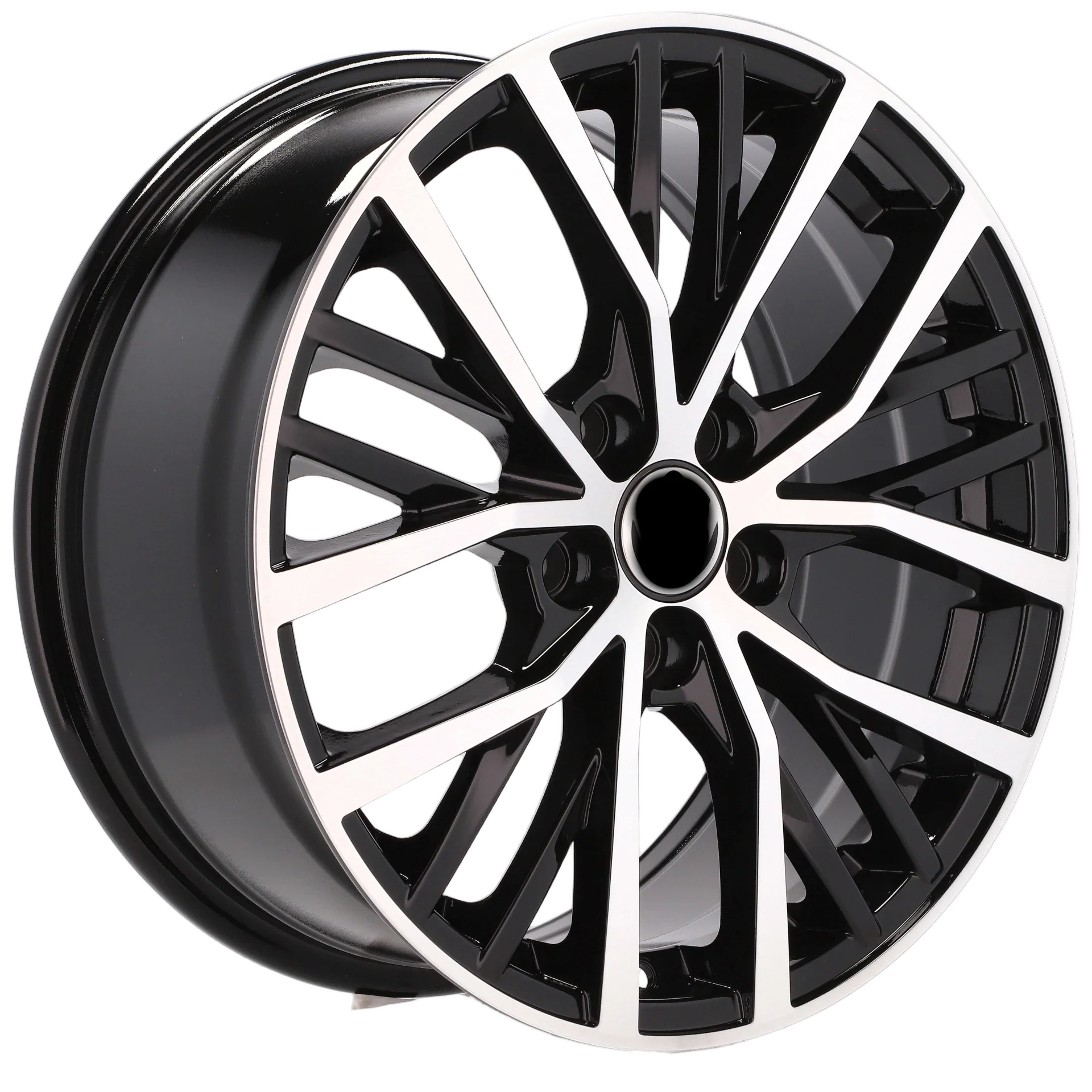 Alu kola pro Volkswagen BK952 7.5x17 5x112 ET45 57.1 Black Polished | Wheelsup.cz