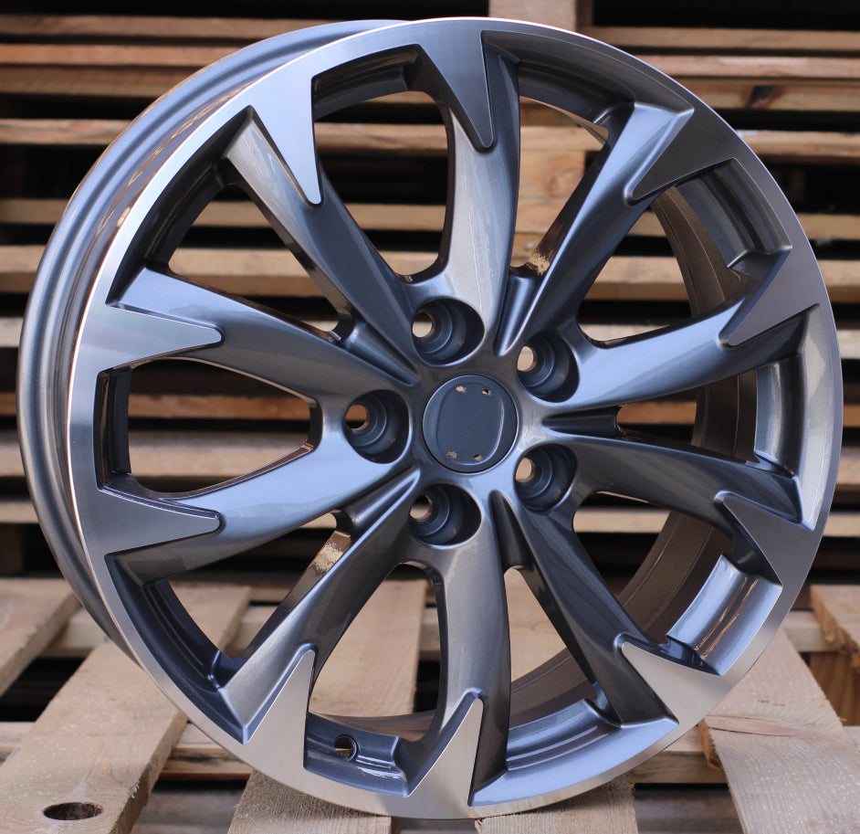 Alu kola Racing Line BY177 7x17 5x114.3 ET50 šedá, Marza WheelsUp
