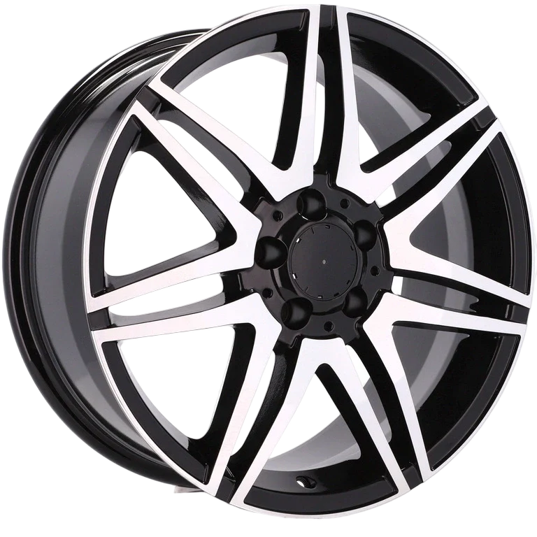 Alu kola pro Mercedes BY274 8x18 5x112 ET45 66.6 Black Polished | Wheelsup.cz