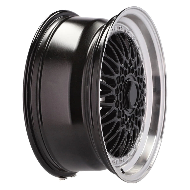 Alu kola Racing Line BY479 9.5x18 5x112 ET35 72.6 Black & Polished Lip | Wheelsup.cz