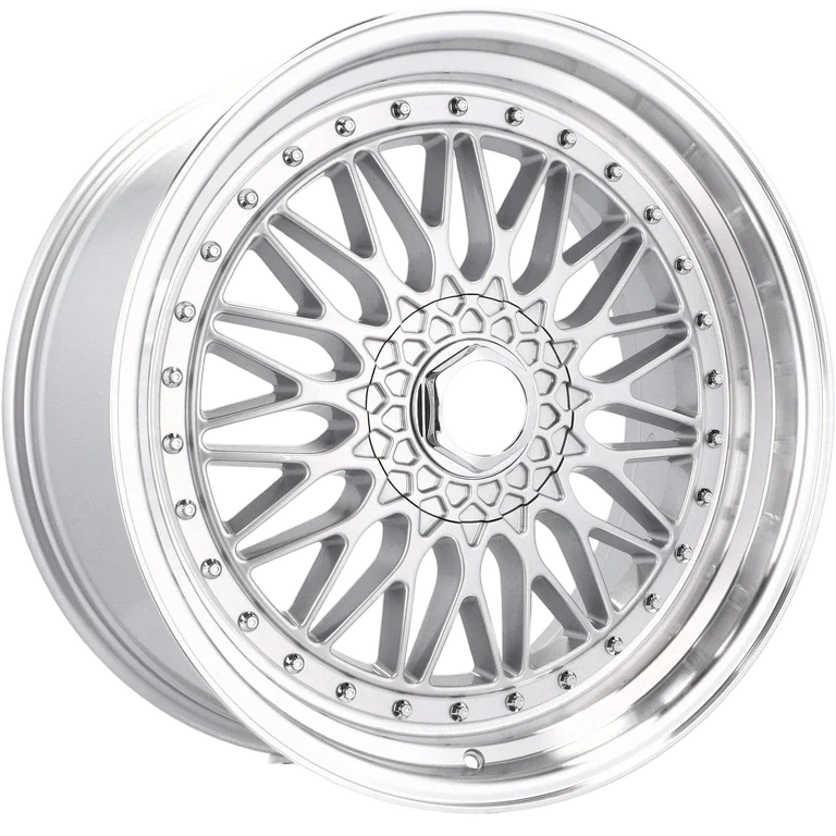 Alu kola Racing Line BY479 8.5x17 4x100 ET20 73.1 Silver & Polished Lip | Wheelsup.cz